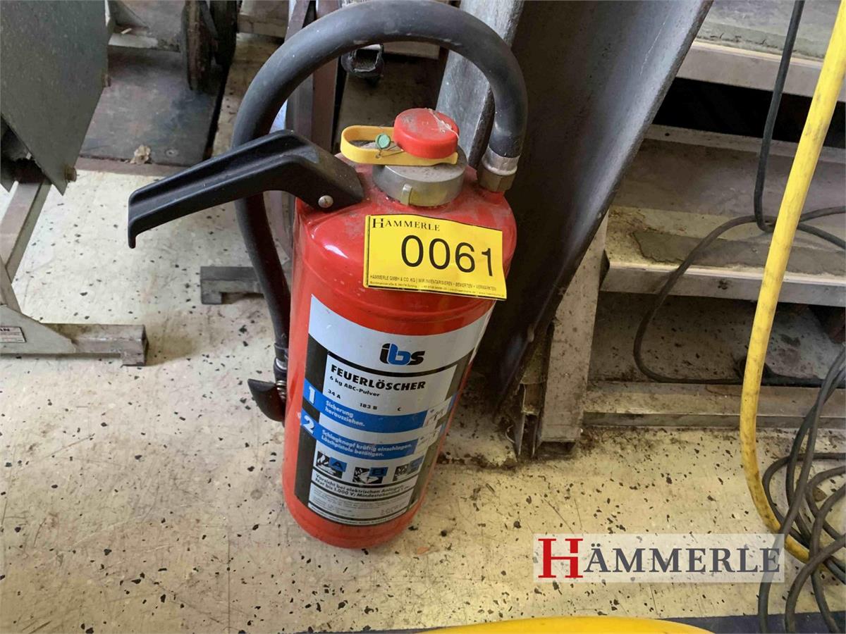 ibs Feuerlöscher 6 kg ABC-Pulver